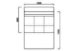 Модуль Спилберг: диван раскладной малый, размер 130*100, сп.место 130*150